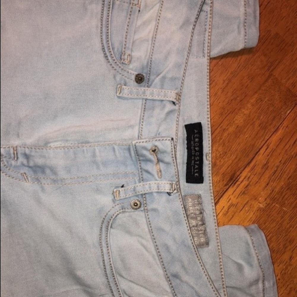 Aeropostale Hugh Waisted Ankle Jeggings